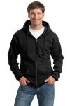 SanMar Port & Company PC90ZH, Port & Company -  Essential Fleece Full-Zip Hooded Sweatshirt.