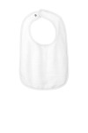 Rabbit Skins Infant Contrast Trim Terry Bib.