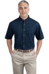  SanMar Port & Company SP11, Port & Company - Short Sleeve Value Denim Shirt.