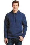  SanMar Sport-Tek ST225, Sport-Tek PosiCharge Electric Heather Fleece Hooded Pullover.