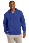  SanMar Sport-Tek ST258, Sport-Tek Full-Zip Hooded Sweatshirt.