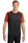 SanMar Sport-Tek ST371, Sport-Tek CamoHex Colorblock Tee.