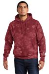  SanMar  TDS101, Champion  Reverse Weave  Scrunch-Dye Tie-Dye Hooded Sweatshirt.