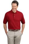 Port Authority Tall Heavyweight Cotton Pique Polo.