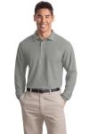 SanMar Port Authority TLK500LS, Port Authority Tall Silk Touch Long Sleeve Polo.