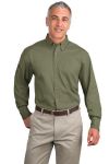 SanMar Port Authority TLS600T, Port Authority Tall Long Sleeve Twill Shirt.