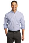  SanMar Port Authority W657, Port Authority  SuperPro  Oxford Stripe Shirt.