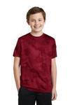  SanMar Sport-Tek YST370, Sport-Tek Youth CamoHex Tee.