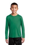  SanMar Sport-Tek YST420LS, Sport-Tek  Youth Posi-UV Pro Long Sleeve Tee.