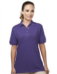  Tri-Mountain 092 Accent-Womens 6040 Easy Care Pique Golf Shirt