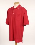  Tri-Mountain 117 Conquest-Men's 60/40 Ultracool Mesh Pocketed Golf Shirt.