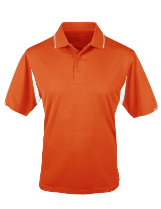 Tri-Mountain 118 Action-Poly Ultracool Waffle Knit Golf Shirt.