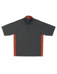  Tri-Mountain 2610 Icon-Windproof/Water Resistant 1/2 Zip Short Sleeve Windshirt.