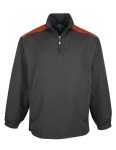  Tri-Mountain 2650 Parkview-Windproof/Water Resistant 1/4 Zip Long Sleeve Windshirt.