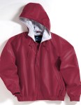  Tri-Mountain 3500 Bay Watch/Youth-Youth Nylon Hooded Jacket With Jersey Lining.