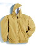  Tri-Mountain 3600 Bay Watch-Nylon Hooded Jacket With Jersey Lining.