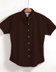  Tri-Mountain 761 Apprentice-Women's 60/40 Stain Resistant Short Sleeve Twill Shirt.