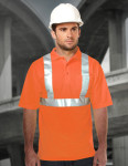  Tri-Mountain K222G Boundary Polo-Men's 100% Polyester Birdeye 3 Button Polo