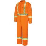 Premium Coverall with CSA Compliant Reflective Trim - EXCEL FR ComforTouch