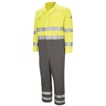 2.8 CMDC Deluxe Colorblocked Coverall with 2" Reflective Trim - CoolTouch  2 - 7 oz.