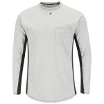  0.705 MPS8 Long Sleeve FR Two-Tone Base Layer with Concealed Chest Pocket - EXCEL FR
