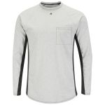 0.705 MPS8 Long Sleeve FR Two-Tone Base Layer with Concealed Chest Pocket - EXCEL FR