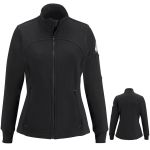  1.2 SEZ3 Female Zip Front Fleece Jacket-Cotton/Spandex Blend