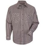 1.2 SLD6 Plaid Uniform Shirt - EXCEL FR  ComforTouch  - 6.5 oz.