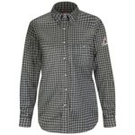 SLG9 Plaid Dress Shirt - EXCEL FR  ComforTouch  - 6.5 oz.