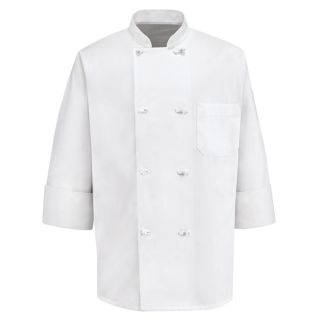 1.444 0411 Eight Knot Button Chef Coat