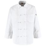 1.163 0421 Ten Knot Button Chef Coat