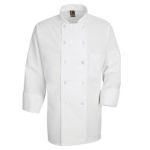  1.161 0423 Mens Ten Pearl Button Chef Coat