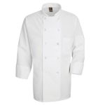 1.161 0423 Mens Ten Pearl Button Chef Coat