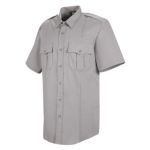 0.857 HS1209 New Dimension  Stretch Poplin Short Sleeve Shirt