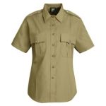 0.75 HS1269 New Dimension  Stretch Poplin Short Sleeve Shirt