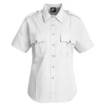 0.767 HS1270 New Dimension  Stretch Poplin Short Sleeve Shirt