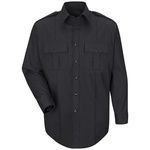 1.1 HS1520 New Dimension  Plus Long Sleeve Poplin Shirt