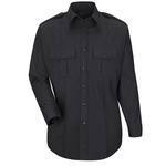 1.1 HS1521 New Dimension  Plus Long Sleeve Poplin Shirt