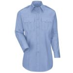 1.1 HS1525 New Dimension  Plus Long Sleeve Poplin Shirt