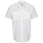 0.85 HS1530 New Dimension  Plus Short Sleeve Poplin Shirt