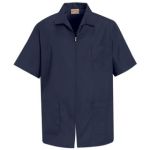 0.68 KP44 Mens Zip-front Smock