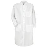 Snap-Front Spun Polyester Butcher Coat