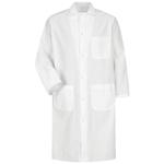  1.442 KS64 Gripper-Front Spun Polyester Butcher Coat