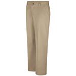 PC45 Womens Plain Front Cotton Pant