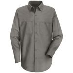 1.287 SC30 Mens Wrinkle-Resistant Cotton Work Shirt