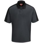 0.82 SK54 Mens Short Sleeve Performance Knit Two-Tone Polo