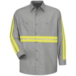 0.823 SP14_EnhancedVis Enhanced Visibility Industrial Work Shirt