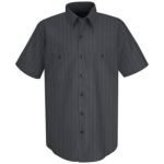 0.679 SP20 Mens Industrial Stripe Work Shirt