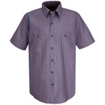 0.659 SP24_Stripe Mens Industrial Stripe Work Shirt