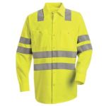 0.75 SS14 Hi-Visibility Work Shirt - Class 3 Level 2